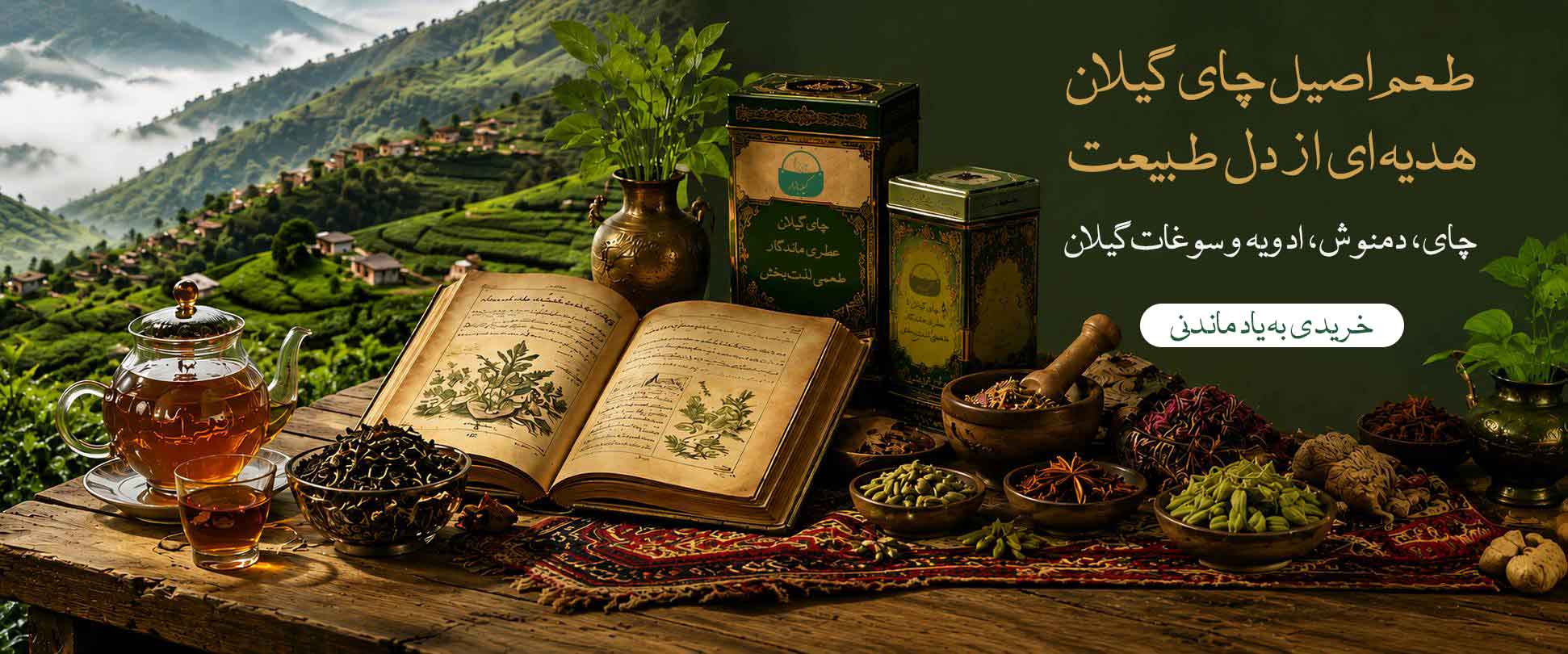 طعم اصیل چای گیلان